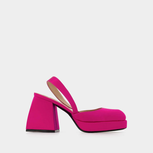 Talons Bulla Jones 65 en satin Rose