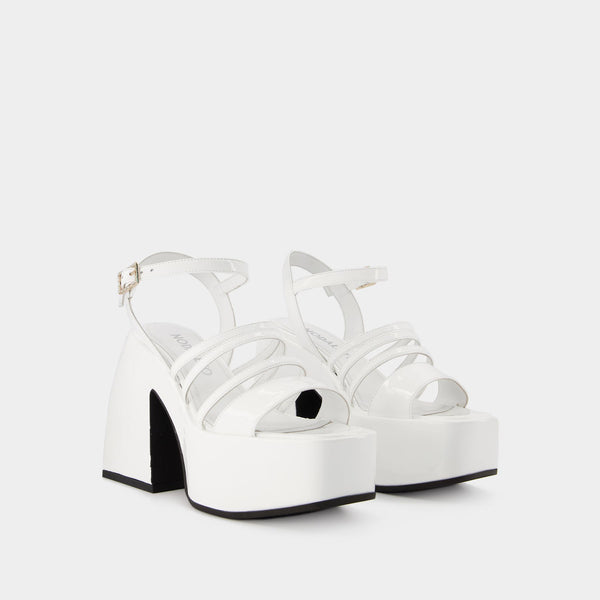 Sandales Bulla Chibi - Nodaleto - Cuir - Blanc