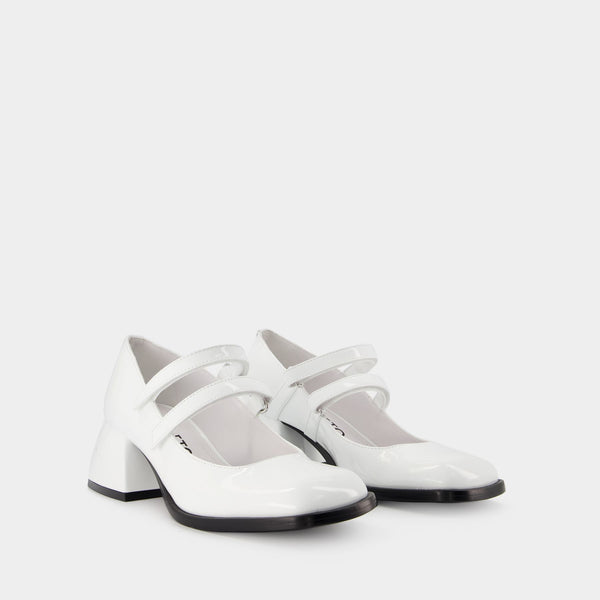 Escarpins Bulla Bacara - Nodaleto - Cuir - Blanc