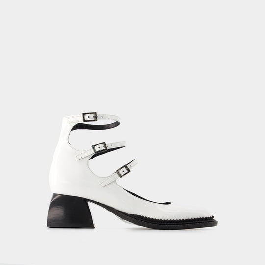 Escarpins Bulla London - Nodaleto - Cuir - Blanc