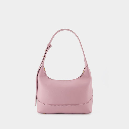 Sac Hobo Loop - Elleme - Cuir - Mauve