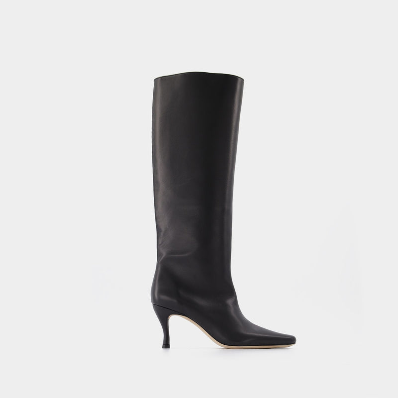 Bottes Stevie 42 en Cuir Noir