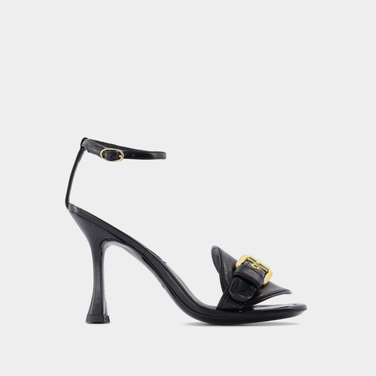 Sandales Montana en Cuir Noir