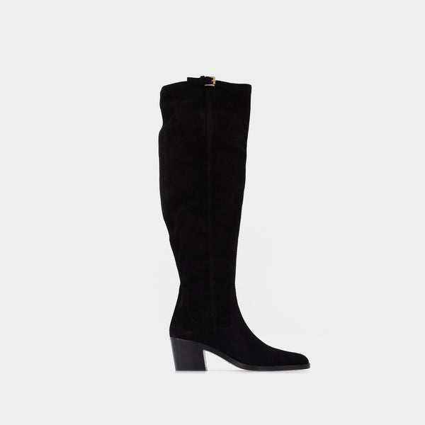 Bottes Esteban en Cuir Noir