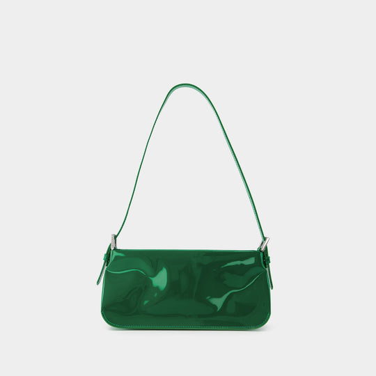 Sac Dulce en Cuir Verni Vert