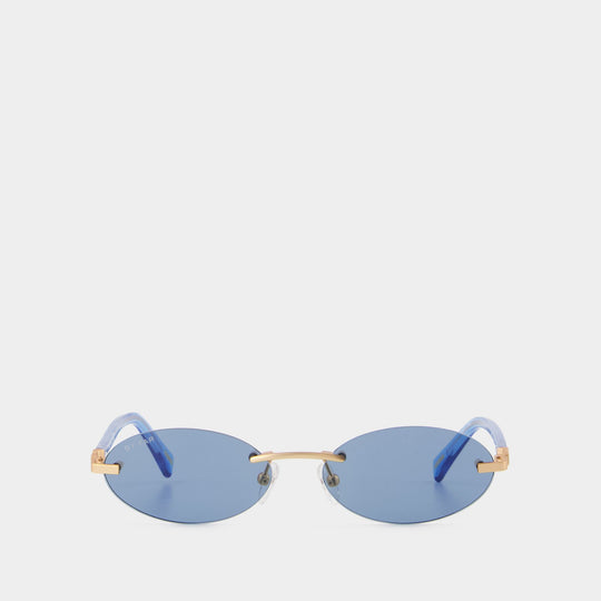 Lunettes - By Far - Acétate - Bleu