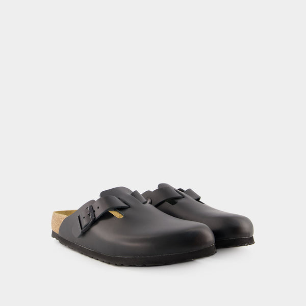Boston Nl - Birkenstock - Cuir - Noir