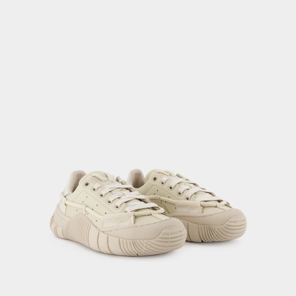 Sneakers Scuba Stan Craig Green en Cuir Gris