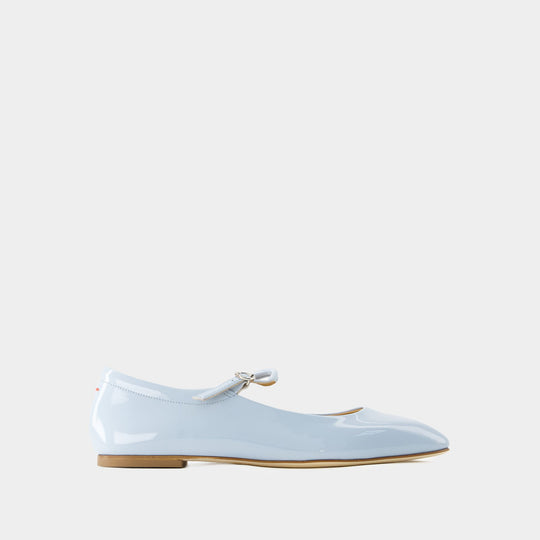 Ballerines Uma - Aeyde - Cuir - Bleu