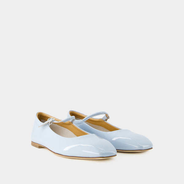 Ballerines Uma - Aeyde - Cuir - Bleu