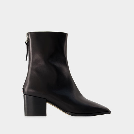 Bottines Amina - Aeyde - Cuir - Noir