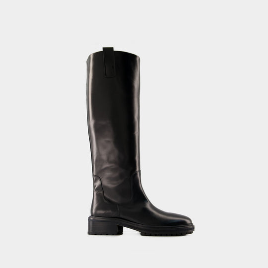 Bottes Henry - Aeyde - Cuir - Noir