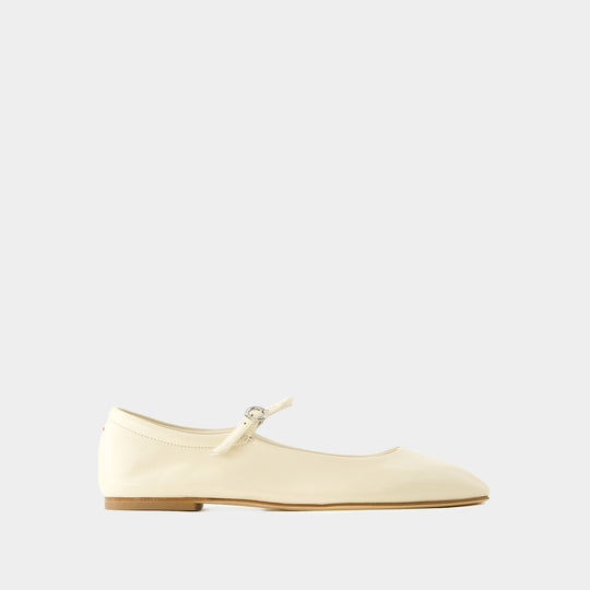 Ballerines Uma - Aeyde - Cuir - Beige