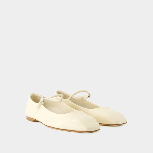 Ballerines Uma - Aeyde - Cuir - Beige