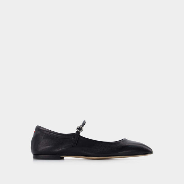 Babies Uma - Aeyde - Cuir - Noir