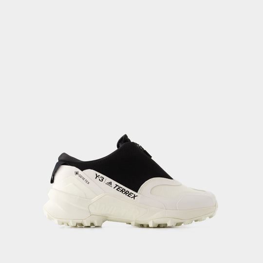 Sneakers Y-3 Marathon Tr - Y-3 - Cuir - Blanc Cassé