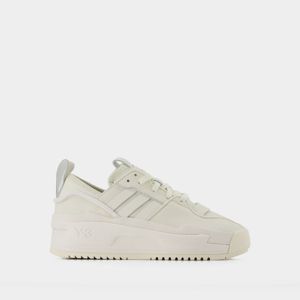 Sneakers Y-3 Rivalry - Y-3 - Cuir - Blanc Cassé
