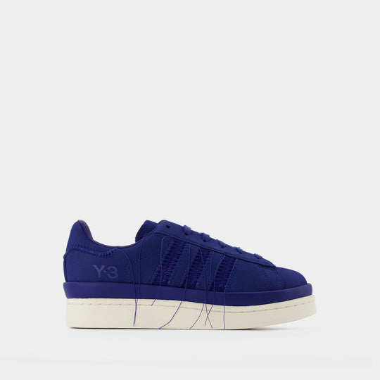 Sneakers Hicho - Y-3 - Cuir - Bleu