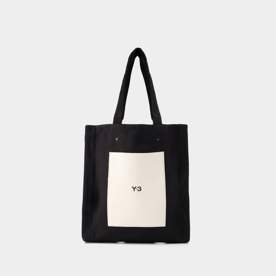 Tote Bag Lux - Y-3 - Coton - Noir