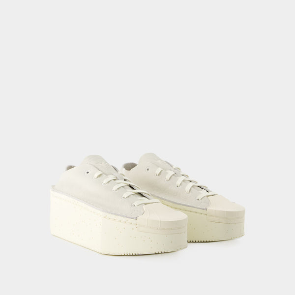 Sneakers Renga Lo - Y 3 - Cuir - Blanc