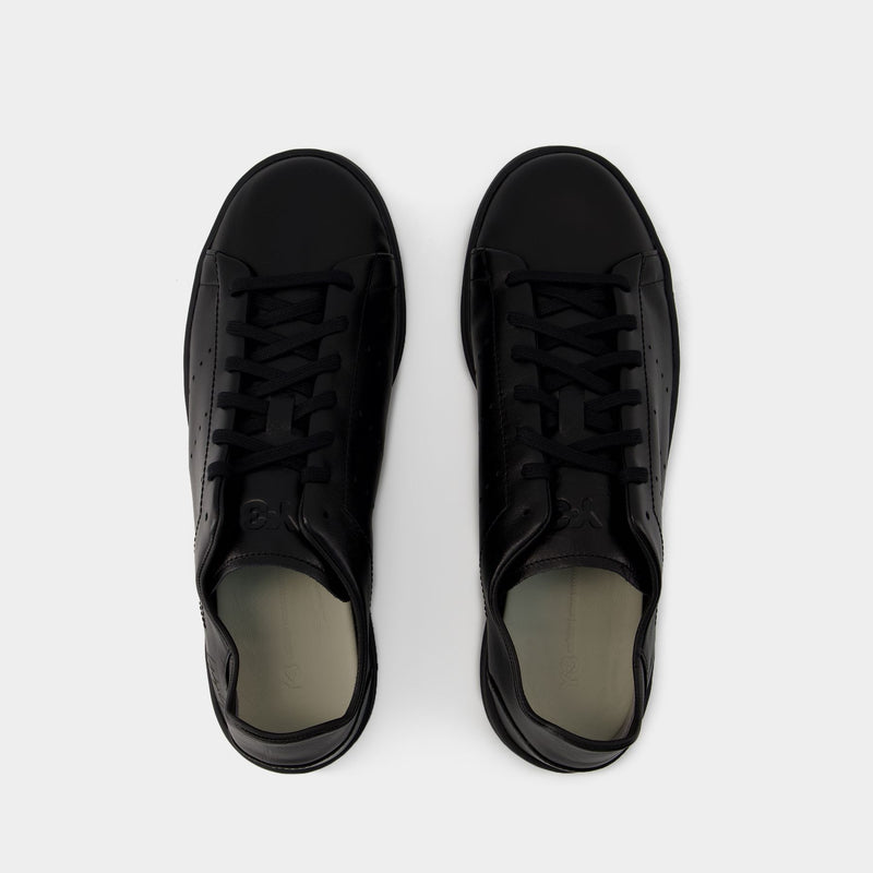 Sneakers Stan Smith - Y-3 - Cuir - Noir