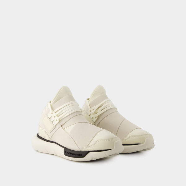 Sneakers Y-3 Marathon Tr - Y-3 - Cuir - Blanc Cassé