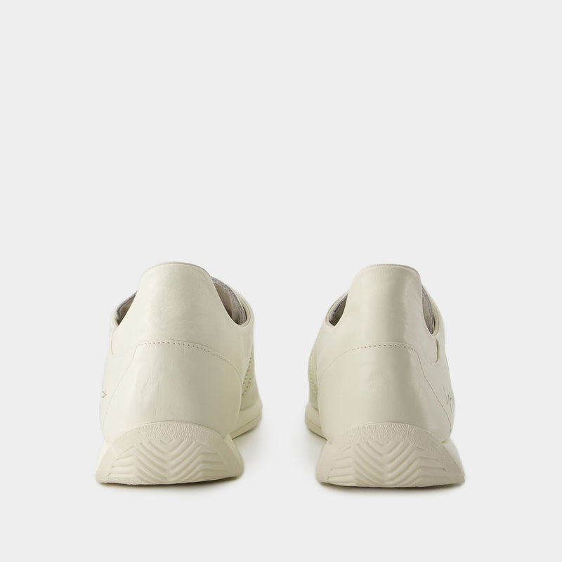 Sneakers Country - Y-3 - Cuir - Blanc