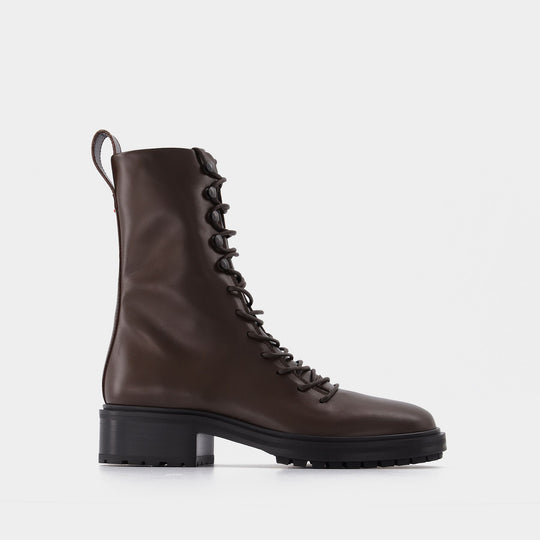 Bottines Marron Isabel en Cuir