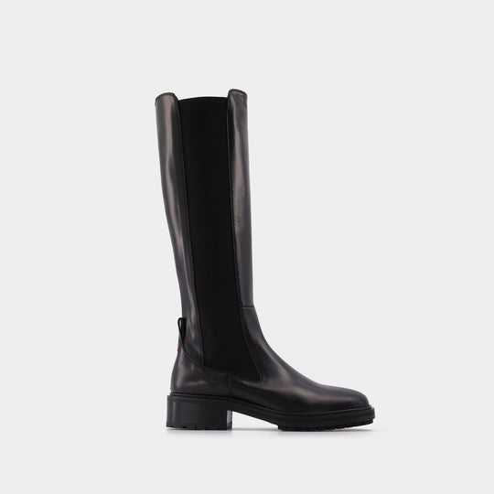 Bottes Blanca en Cuir Noir