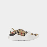 Sneakers Lf Tnr New Regis L Chk - Burberry - Coton - Motif check