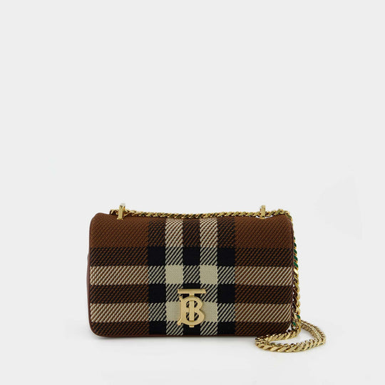 Sac Hobo Ll Sm Lola Cl Knt - Burberry - Motif check