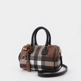 Sac Mini Bowling en Toile Marron