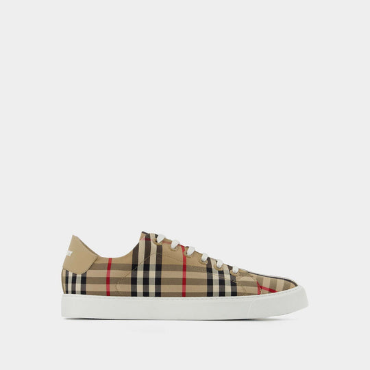 Sneakers Newalbridge - Burberry - Coton - Motif check