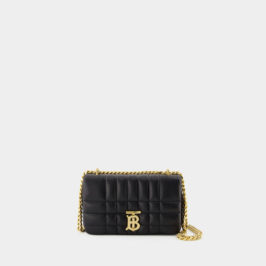 Sac à bandoulière Lola - Burberry - Cuir - Noir