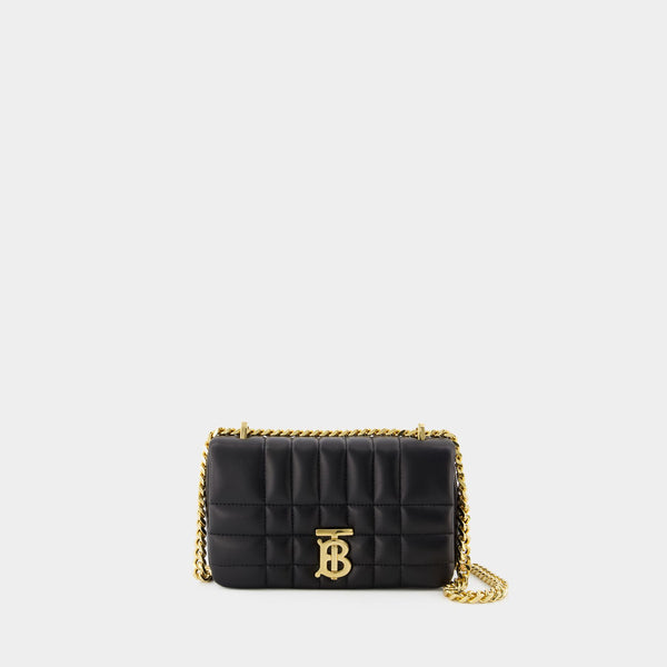 Sac à bandoulière Lola - Burberry - Cuir - Noir