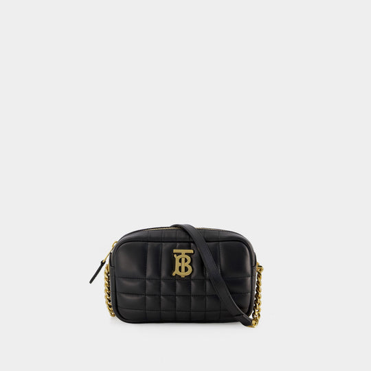 Sac caméra Lola - Burberry - Cuir - Noir