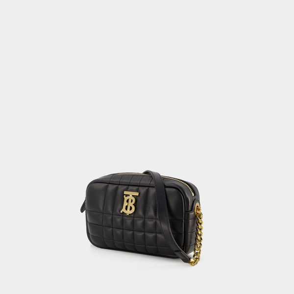 Sac caméra Lola - Burberry - Cuir - Noir