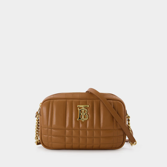 Sac Pocket - Burberry - Toile - Marron