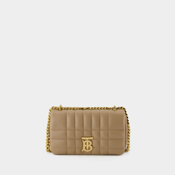 Sac à bandoulière Lola - Burberry - Cuir - Beige