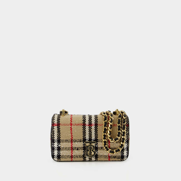 Sac Hobo Ll Mn Lola C Bch - Burberry - Coton - Beige