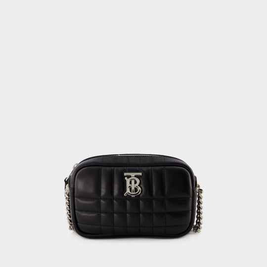 Sac caméra Lola - Burberry - Cuir - Noir