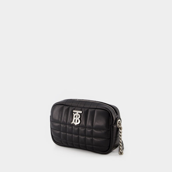 Sac caméra Lola - Burberry - Cuir - Noir