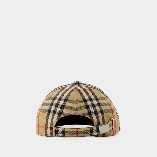 Casquette MH Vintage - Burberry - Coton - Archive Beige
