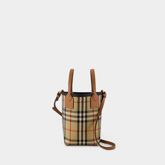 Sac Ls Mn London - Burberry - Cuir - Beige