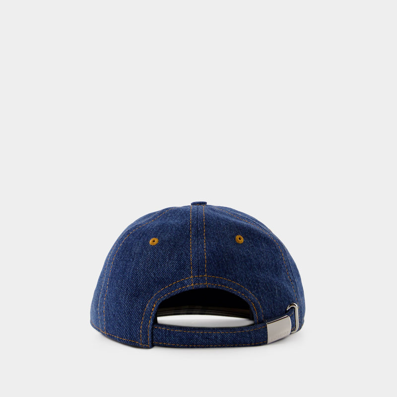 Casquette MH Washed Denim - Burberry - Coton - Washed Indigo