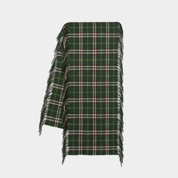 Écharpe Mu - Burberry - Cachemire - Vert