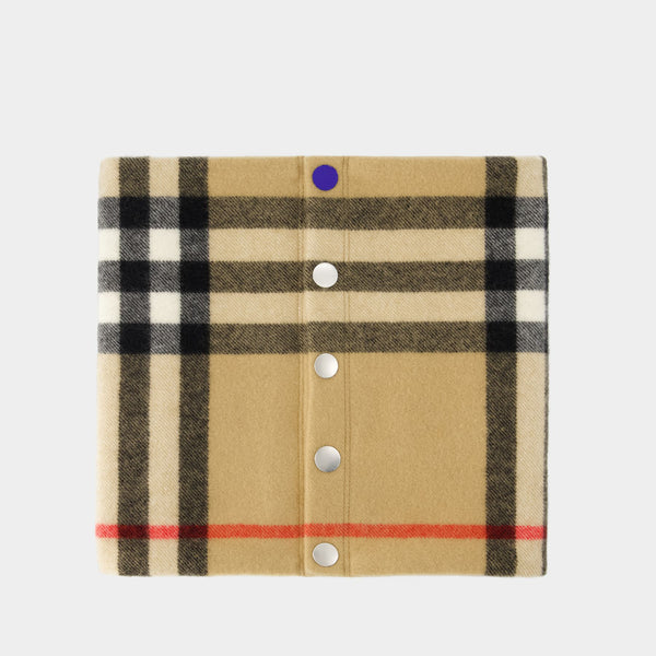 Écharpe Mu Snood - Burberry - Cachemire - Archive Beige