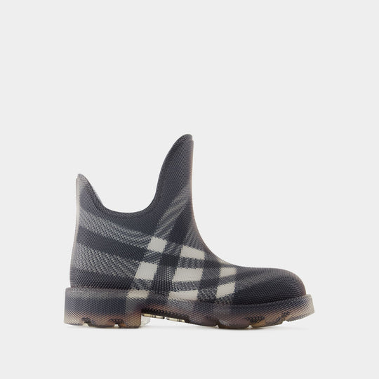 Bottines Lf Marsh Low - Burberry - Caoutchouc - Noir
