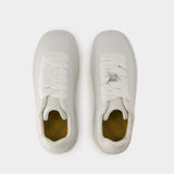 Sneakers Lf Box - Burberry - Cuir - Blanc
