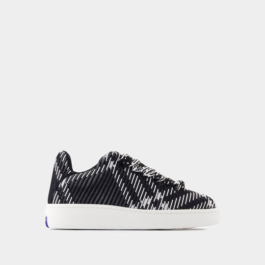Sneakers LF Box Knit - Burberry - Synthétique - Noir